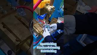 Flawless Balancing Disk Welding with MFDC Inverter Technology! #resistancewelding #haifeiwelder