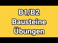 B1, B2, Bausteine, Präpositionen, Pronomen, Konjunktionen, Mix, Übungen für die Prüfung, Exam questi