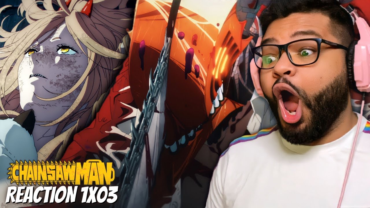 DENJI VS DEMÔNIO SANGUESSUGA NO EPISÓDIO 4 CHAINSAW MAN! REACT