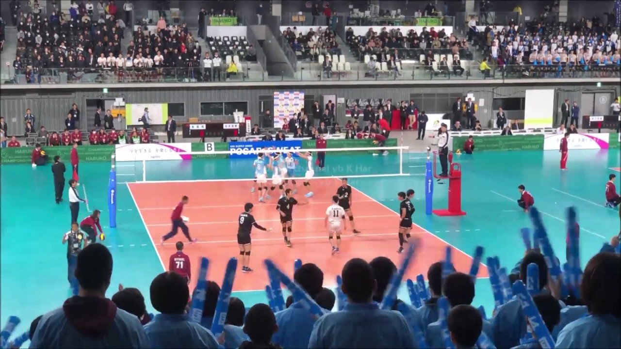 柳北悠李 東福岡 vs 松本国際(創造学園) 2セット目 春高バレー2019男子