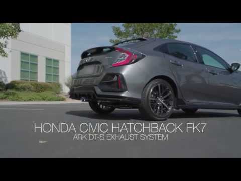 Ark Honda Civic Hatchback Fk7 Dt S Exhaust Spotlight Youtube