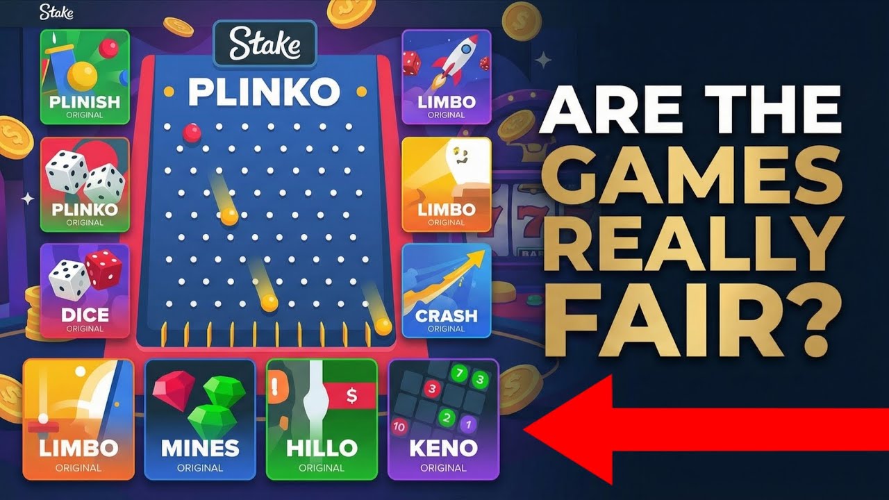 How the original Stake games work?