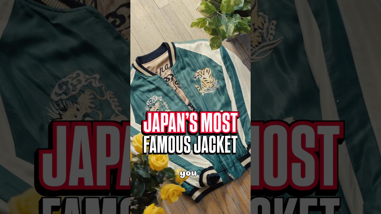 Japan's Most FAMOUS Jacket 🐉 #menswear #sukajan #tailortoyo