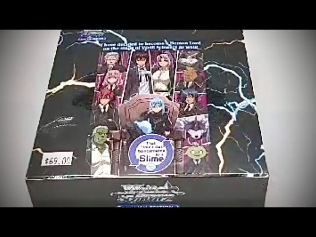 Weiss Schwarz That Time I Got Reincarnated as a Slime Card box opening  #unboxing #weissschwarz