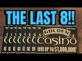 🟢THE LAST 8 IN THE PACK!!🟢 GOLDEN CASINO!!🟢 OHIO LOTTERY TICKETS!!🟢