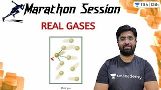 CBSE: Real Gases | Marathon | Chemistry | Unacademy Class 11 & 12 | Abhay Khedia