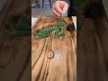 Resin dragon on oak bottle opener #okotoks #resindragon #okotoksalberta #bottleopener