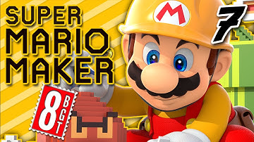 Friendly Thwomp || Super Mario Maker FAN LEVELS (Part 7) || 8-BitGameTime