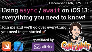 Using async / await on iOS 13: everything you need to know! 🚀