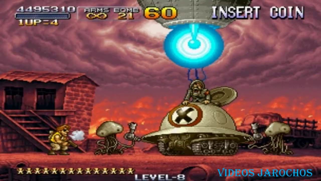 Metal  Slug X Final Mission  level 8