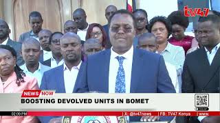 Efforts to boost devolved units in Bomet