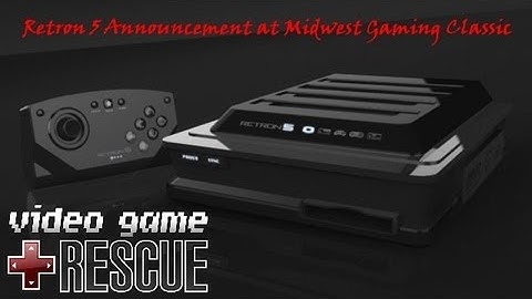 Hyperkin Retron 5 Announcement at Midwest Gaming Classic 2013