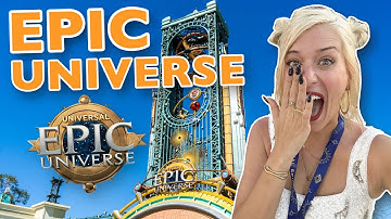 I Was OVERWHELMED By EPIC UNIVERSE! | First Look Inside Universal