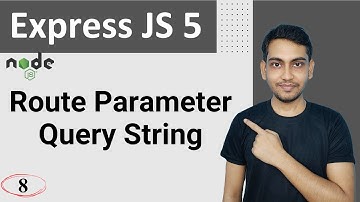 Route Parameter and Query String in Express JS 5 (Hindi)