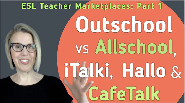 Online ESL Teaching Jobs From Home 2022:  Outschool vs Allschool, Hallo, CafeTalk, and iTalki