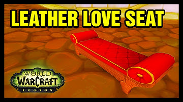 Leather Love Seat WoW Toy Leatherworking