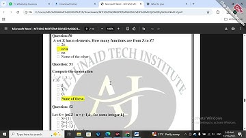 MTH202 Midterm Preparation 2025  | MTH202 Mid-term Important MCQs 2025