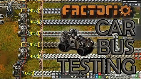 FACTORIO 0.17 | Car Bus Testing - Episode 18