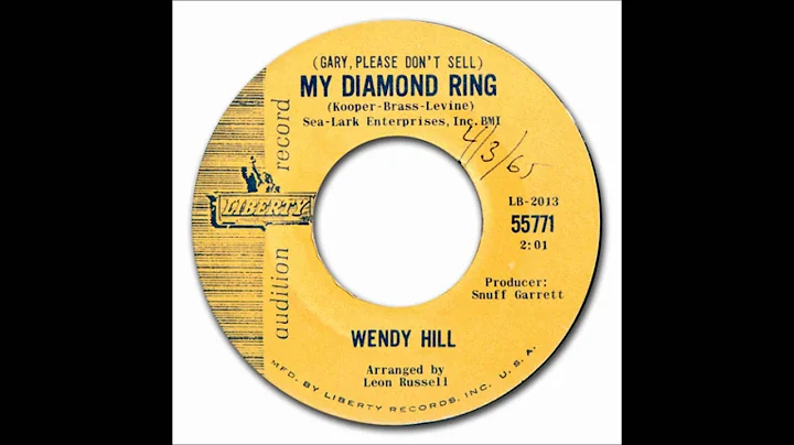 Wendy Hill - "(Gary, Please Don't Sell) My Diamond...