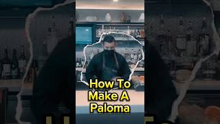 How To Make a Paloma! 👇 (Read Description) #bartending #tequil #reels