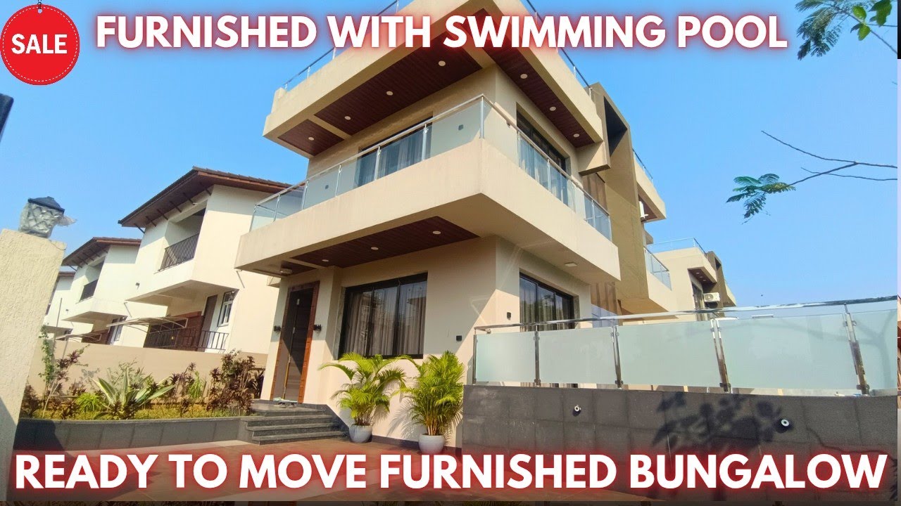 Ready to Move Furnished Bungalow For Sale in Lonavala | Unused New Bungalow 