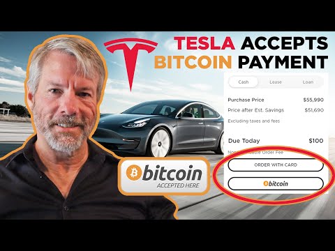 Tesla Accepts Bitcoin Payment W/ Michael Saylor