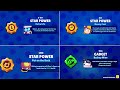 All Removed Star Powers & Gadgets in Brawl Stars | Gameplay
