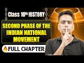 Second Phase of Indian National Movement Complete Chapter in One Shot | Class 10 History  ICSE Board