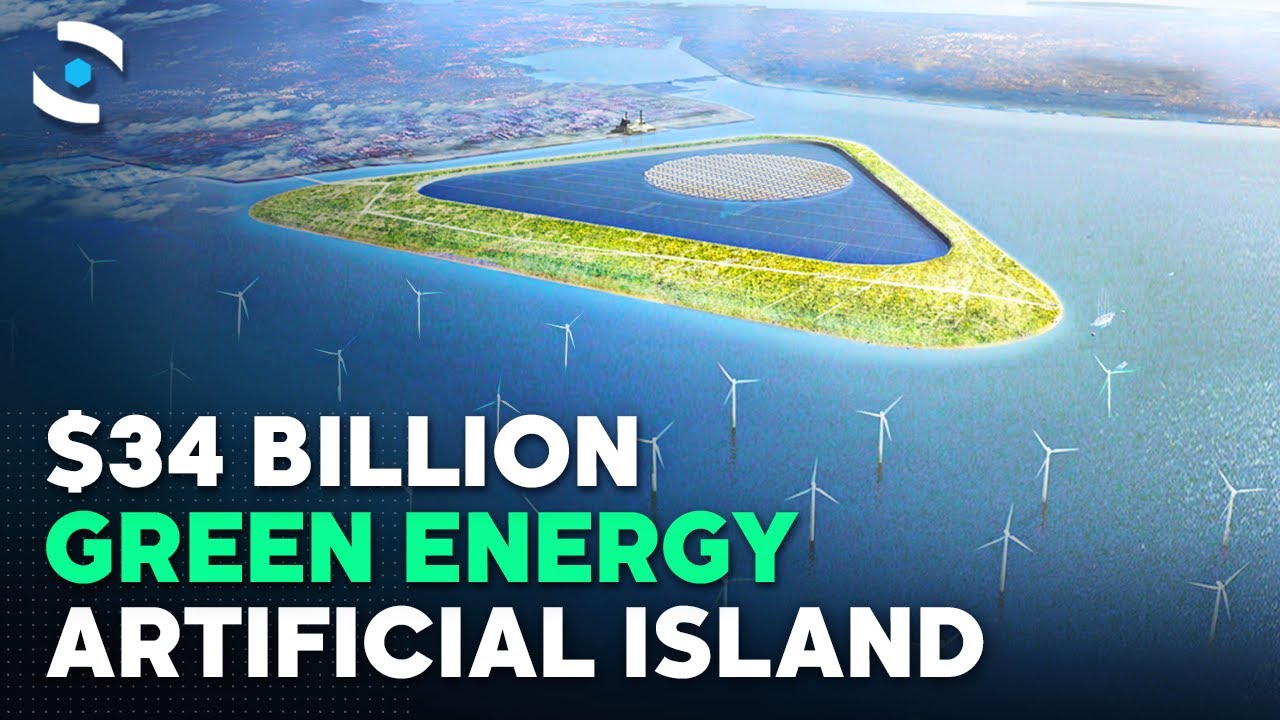 ⁣Denmark's $34 Billion Green Energy Island