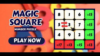 Number Puzzle: Magic Square landscape trailer screenshot 2