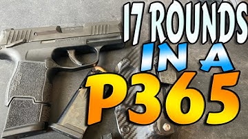 *NEW* P-365 X-MACRO Magazine in a P365 - EXTENDED MAGS - How to put the baseplates on X/XL 17 ROUNDS