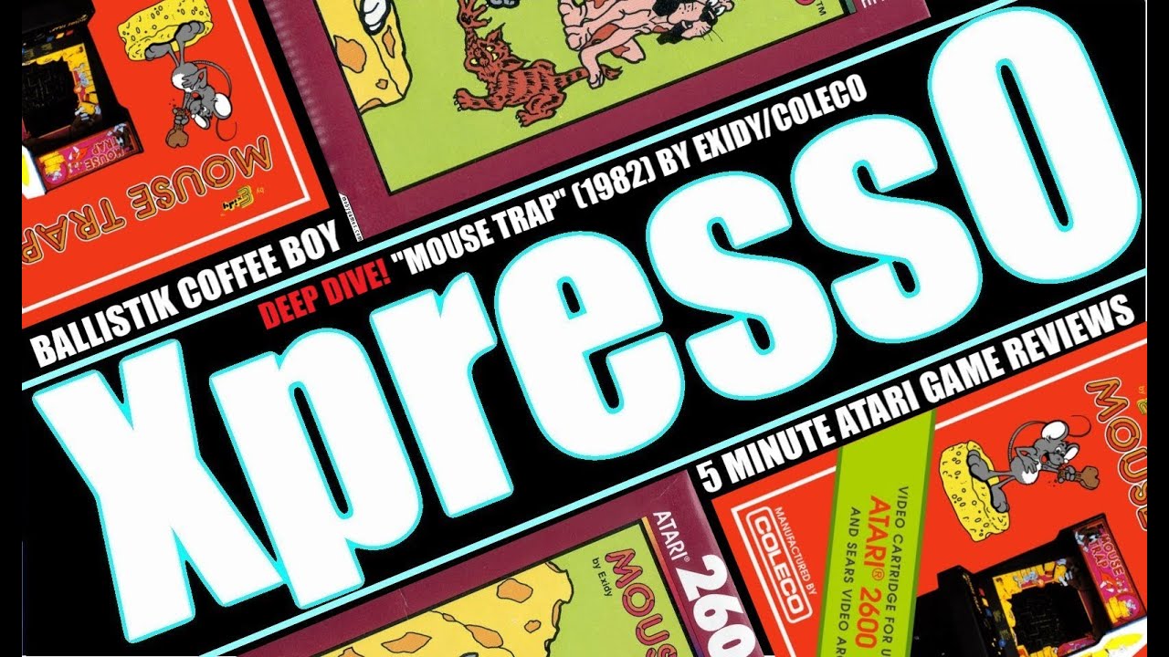 XPO 62: "Mouse Trap" (1982) by Exidy/Coleco (XPressO: 5-Minute Atari 2600 Game Reviews!)