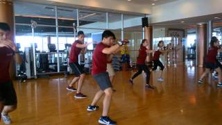 Body Combat - Jab, Lunging Jab, Jab, Cross, Hook