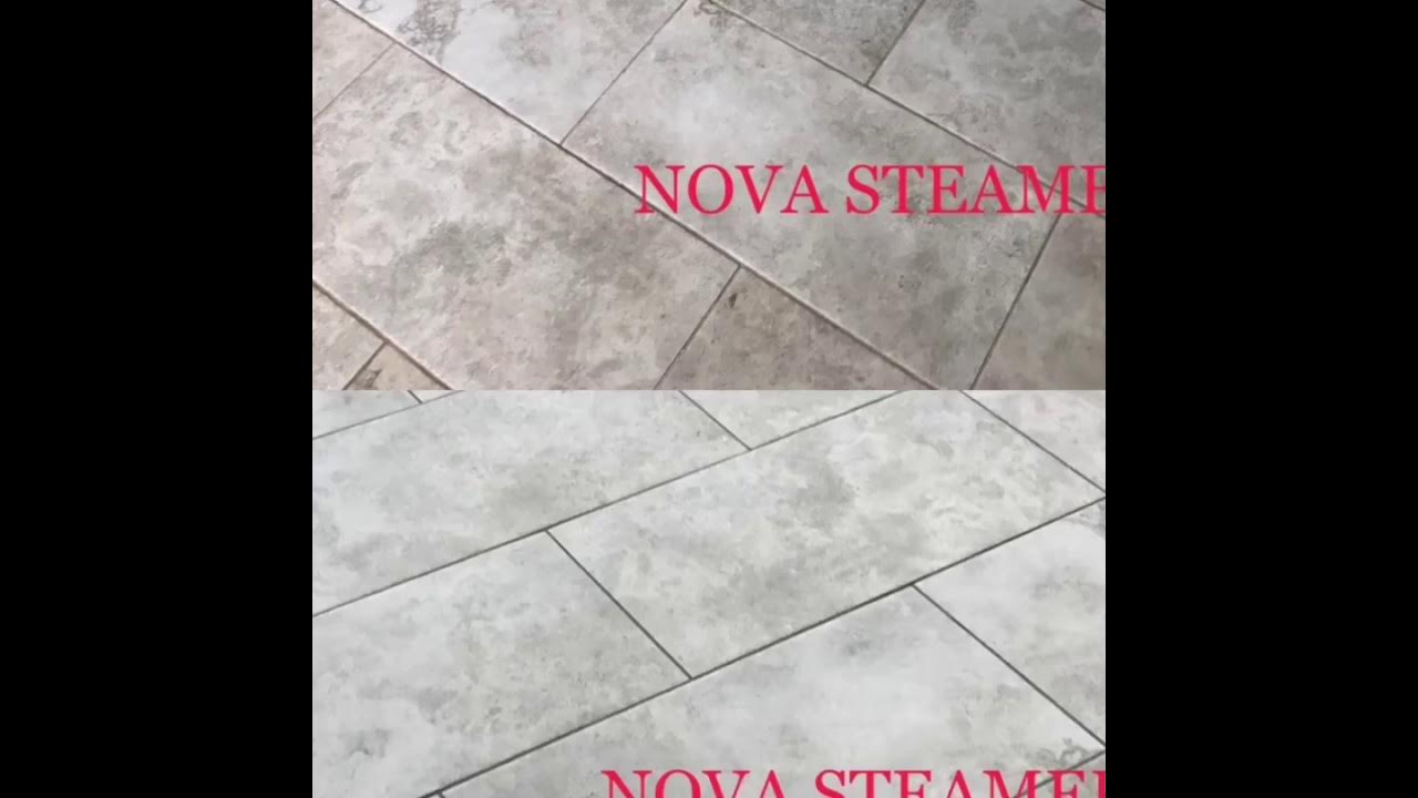 NOVA STEAMERS TILE & GROUT steam cleaning Gainesville va YouTube