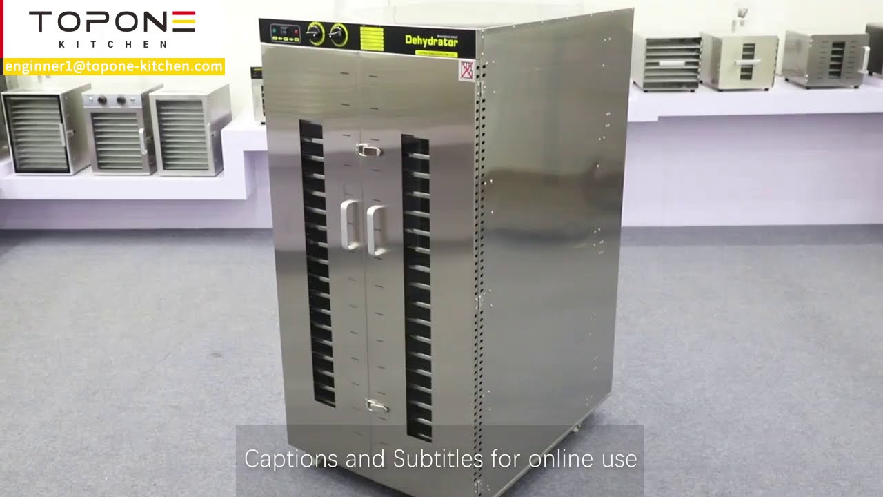 Stainless Steel Homemade Jerky Fruit Dehydrator Drying Machine ST-02-Topone Kitchen Food Dehydrator