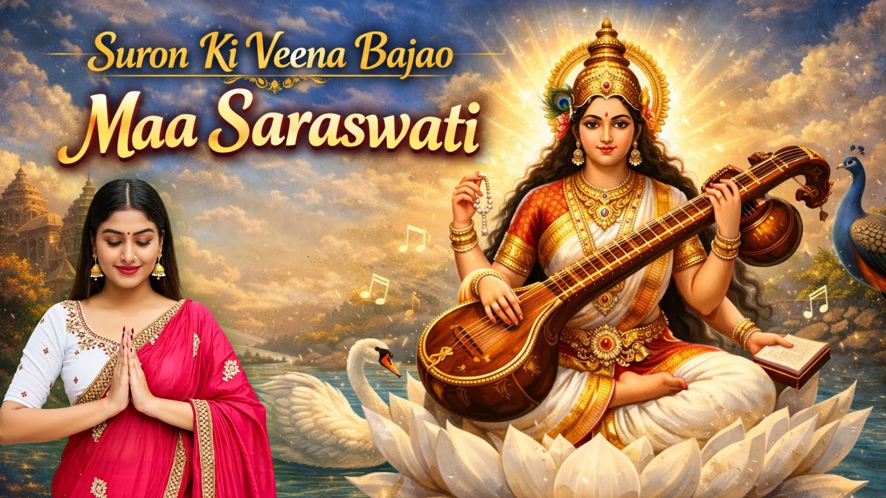 Suron Ki Veena Bajao Maa Saraswati 🙏 | Saraswati Vandana | Saraswati Bhakti Song 2026