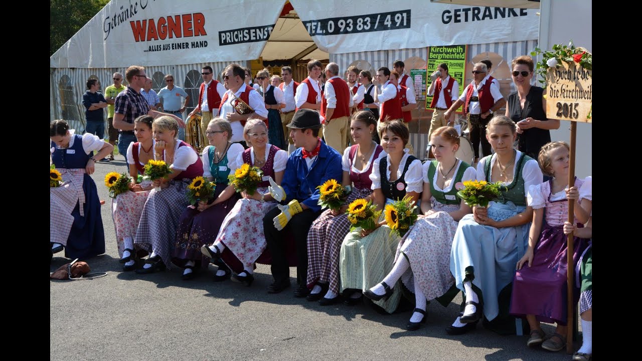 Die  Kirchweih  in Bergrheinfeld 2015
