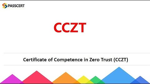 Certificate of Competence in Zero Trust (CCZT) Exam Dumps