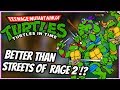 The MAD Story of TEENAGE MUTANT NINJA TURTLES - TURTLES IN TIME   - Better Than Streets of Rage 2!?