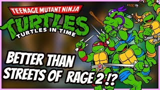 The MAD Story of TEENAGE MUTANT NINJA TURTLES - TURTLES IN TIME   - Better Than Streets of Rage 2!?
