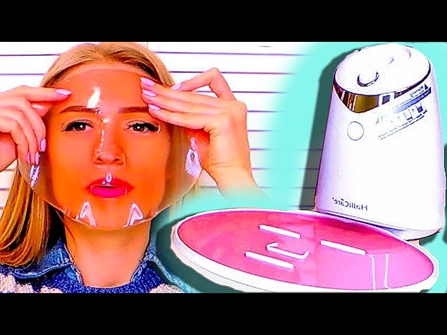 МАСКА МАШИНА Сделай Любую КОЛЛАГЕНОВУЮ МАСКУ ДОМА Face Mask Machine DIY Homemade Natural Fruit & Veg