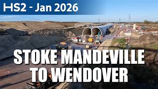 Hs2 Update - Stoke Mandeville To Wendover Jan 2026
