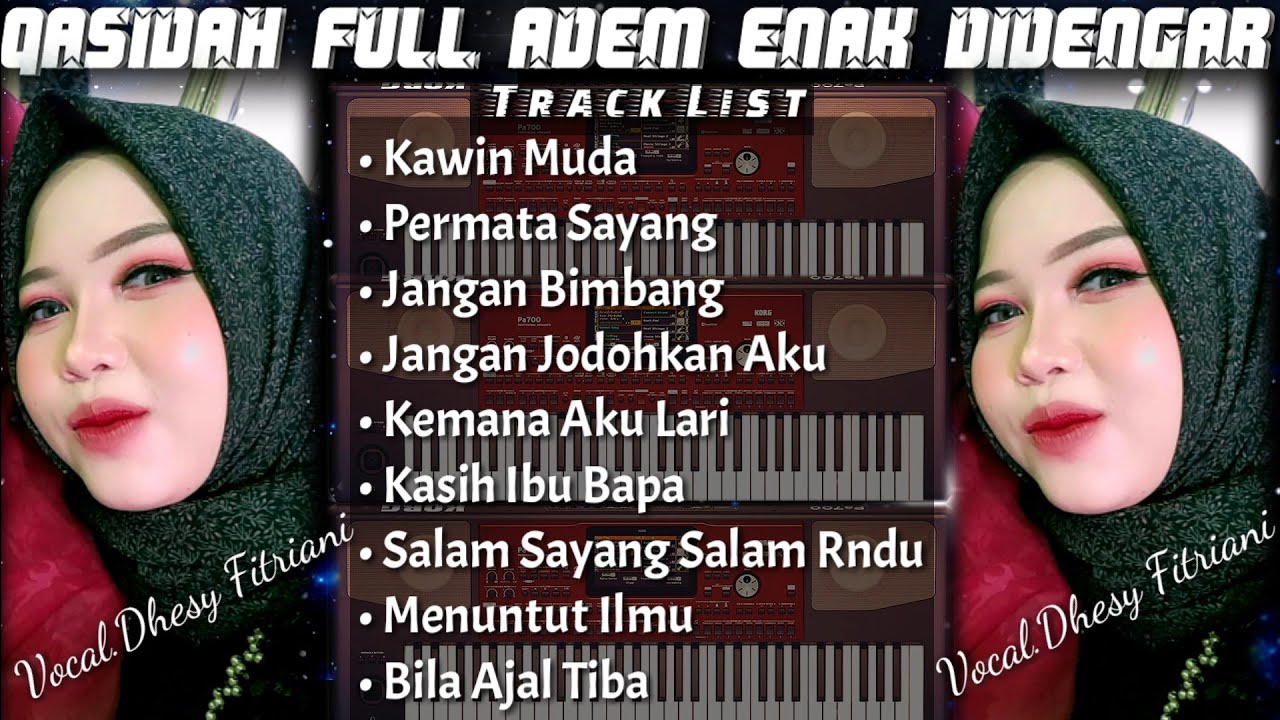 Qasidah Full Adem Enak Didengar - Voc.Dhesy Fitriani Terbaru