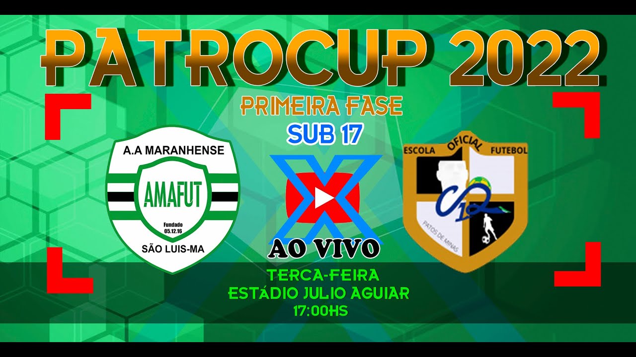 AMAFUT 1X0 C12 PATOS DE MINAS | SUB 17 PATROCUP 2022