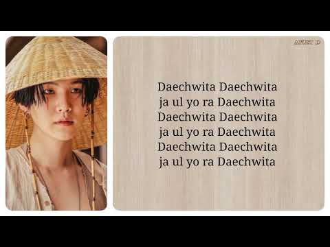 Agust D - Daechwita (대취타) easy lyrics