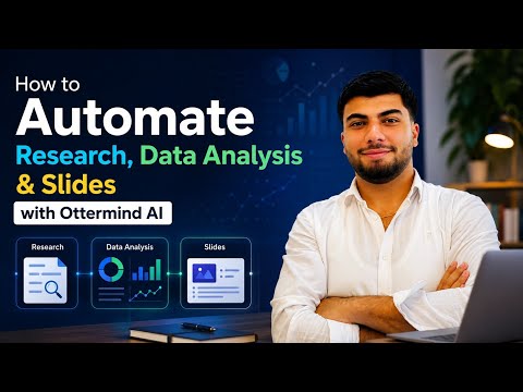 How to Automate Research, Data Analysis & Slides with Ottermind AI