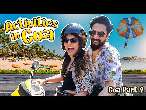 Activities in Goa || Day 2 || Restynehavlogs || Water sports || Travel vlog || Beach activities
