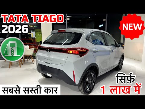 New 2026 Tata Tiago Creative Cng Review | Price | Mileage | Tata Tiago 2026 | Tiago Facelift 2026