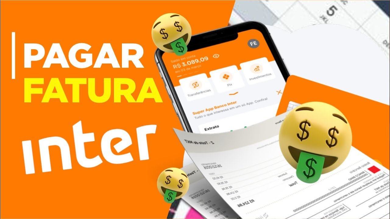 COMO PAGAR FATURA BANCO INTER - YouTube