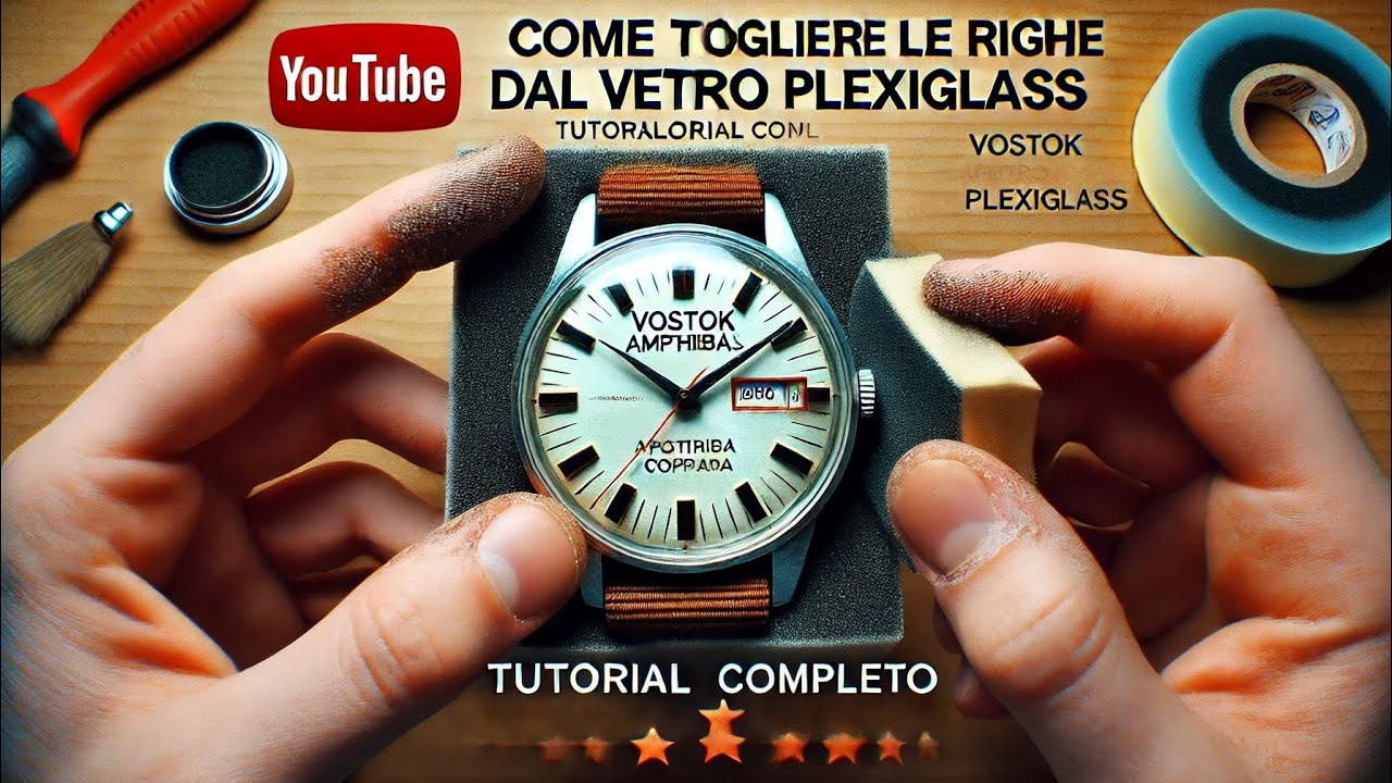 Come Togliere le Righe dal Vetro in Plexiglass del Tuo Orologio - Guida Completa